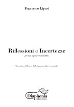RIFLESSIONI E INCERTEZZE for soprano sax and marimba [Digital]